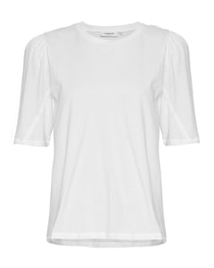 Tiffa Organic 2/4 Puff Tee - Bright White