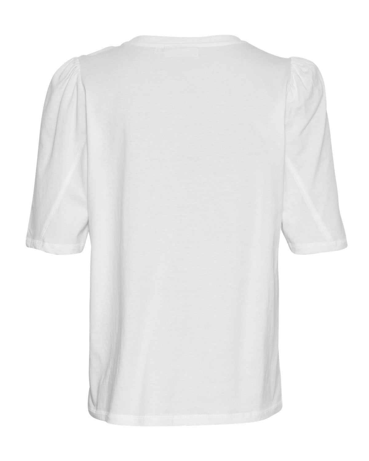 Tiffa Organic 2/4 Puff Tee - Bright White