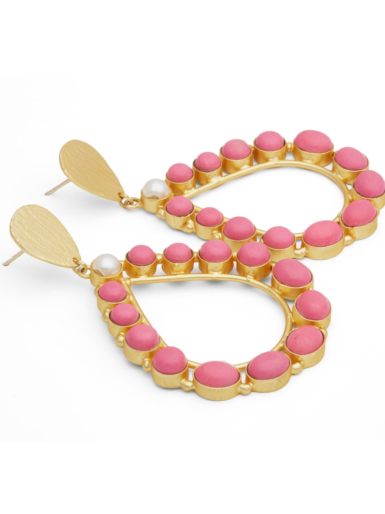 Drops From My Bath Tub Earrings - Pink - Miss Mathiesen - Smykker - VILLOID.no