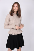 Triny Merino Skirt - Black - Ella & il - Skjørt - VILLOID.no