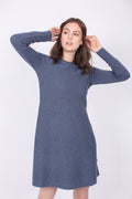 Cecilie Merino Dress - Blue - Ella & il - Kjoler - VILLOID.no