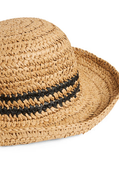 AlizePW Hat - Natural Raw Strip