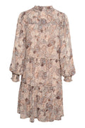 Randyspw Dress - Neutral Ornament Print