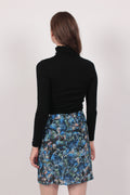 Mona Lyocell R LS Top - Black - Moss Copenhagen - Gensere - VILLOID.no
