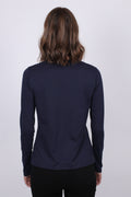 Arch Logo LS T-shirt - Evening Blue - GANT - T-skjorter & Topper - VILLOID.no