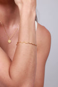 Ella Bracelet - Gold - Maanesten - Tilbehør - VILLOID.no
