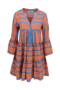 Ella Short - Orange/Blue