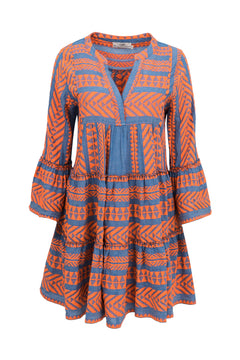 Ella Short - Orange/Blue