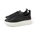 Club Tech - Tumbled Leather - Black - Jim Rickey - Sko - VILLOID.no