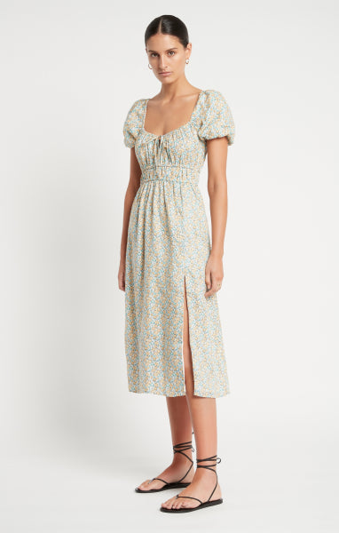 Terina Midi Dress - Sabinosa Floral Print