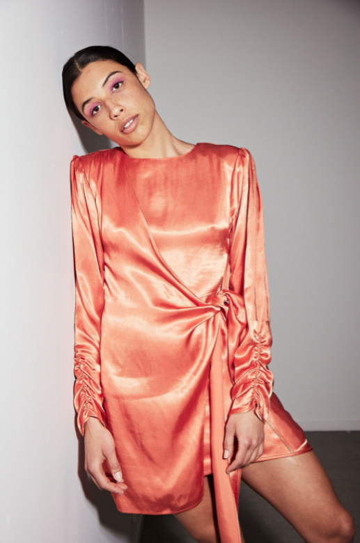 Fame Dress - Orange