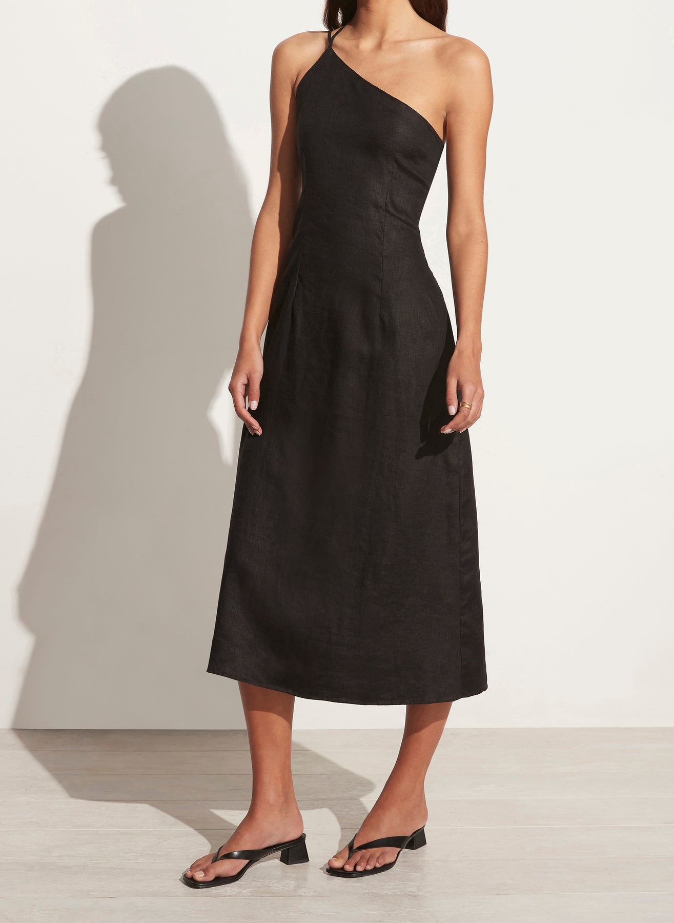 Soko Midi Dress - Black