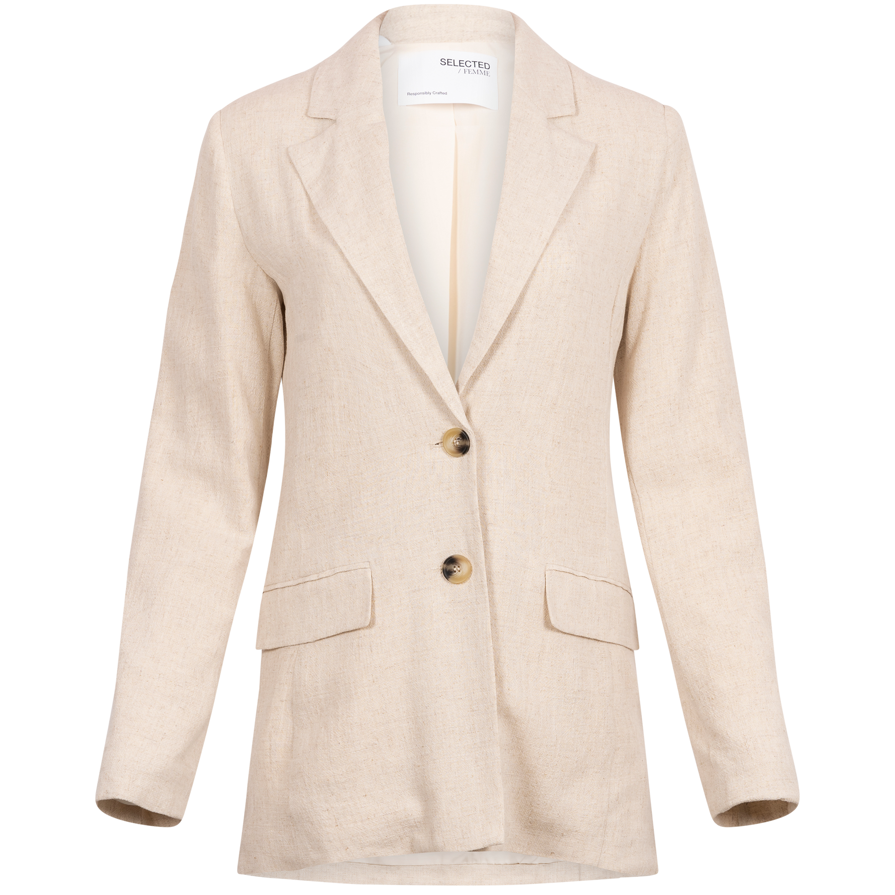 Viva Ls Blazer - Sandshell