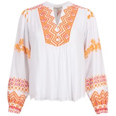 Kizzy Blouse - Coral
