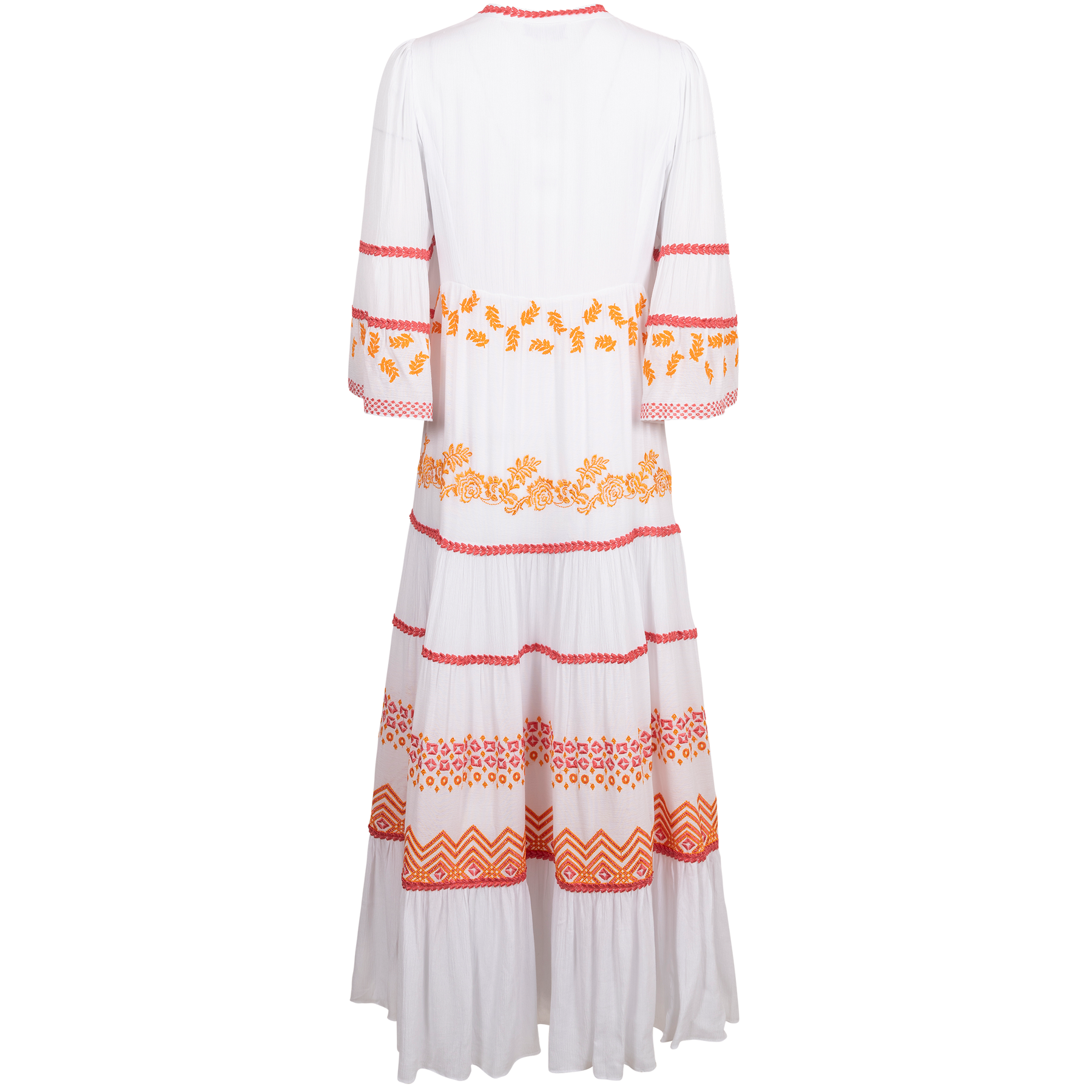 Taliah Long Dress - Coral