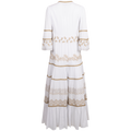 Taliah Long Dress - Gold