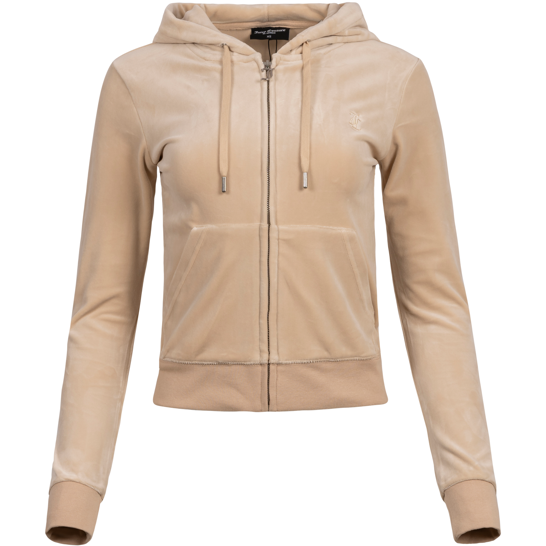 Robertson Classic Velour Zip Hoodie - Brazilian Sand