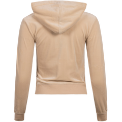 Robertson Classic Velour Zip Hoodie - Brazilian Sand