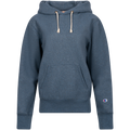 Hooded Sweatshirt - Indigo Melange