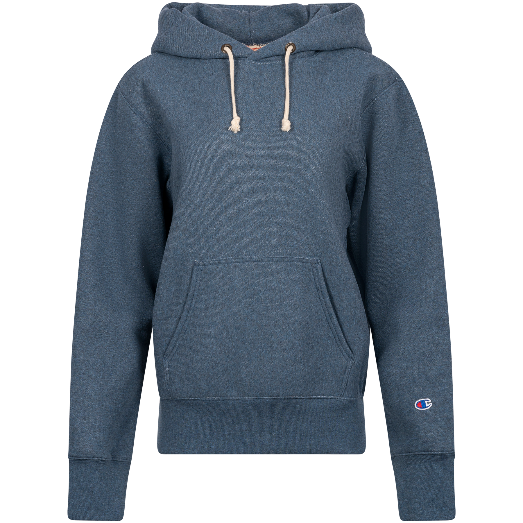 Hooded Sweatshirt - Indigo Melange