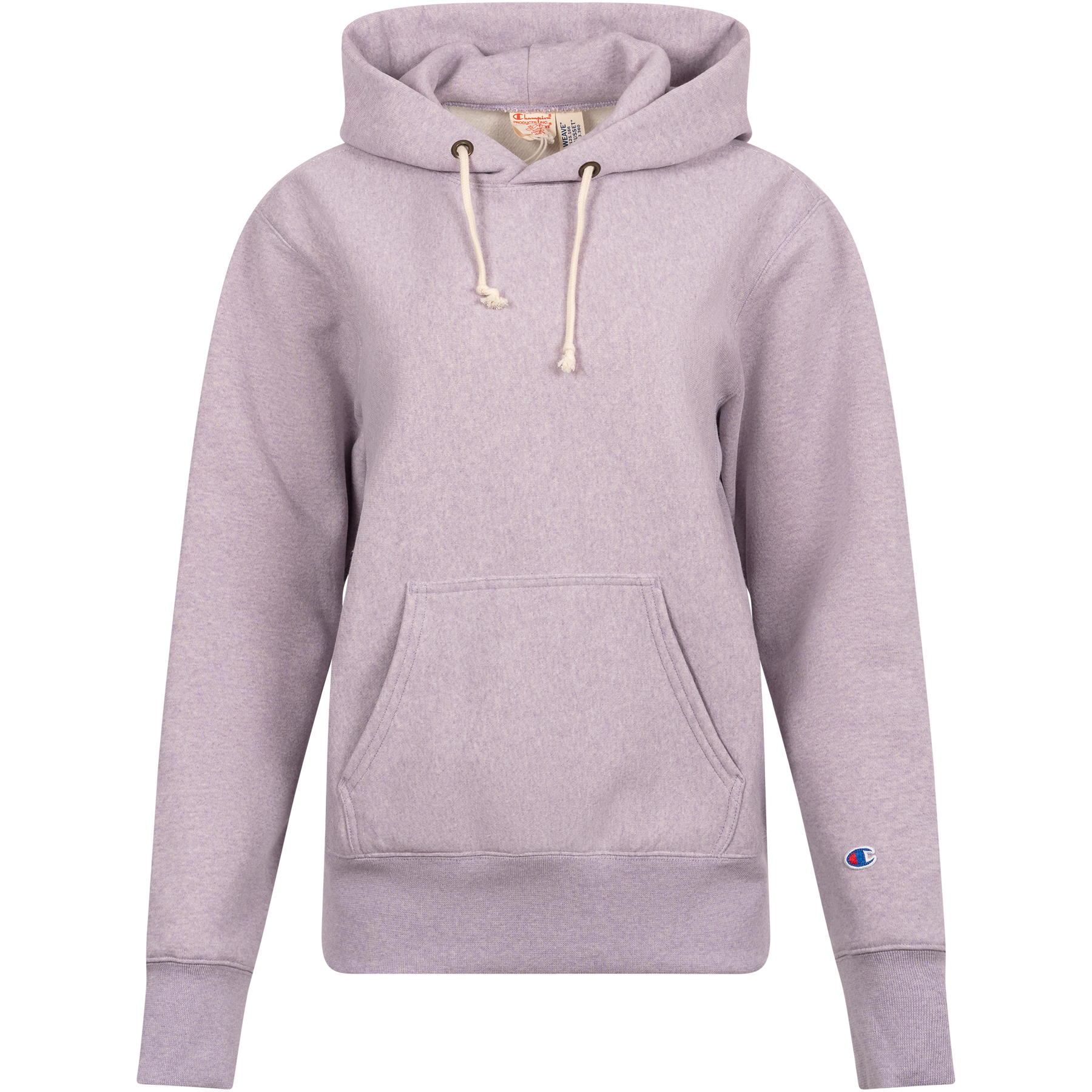 Hooded Sweatshirt - Purple Melange