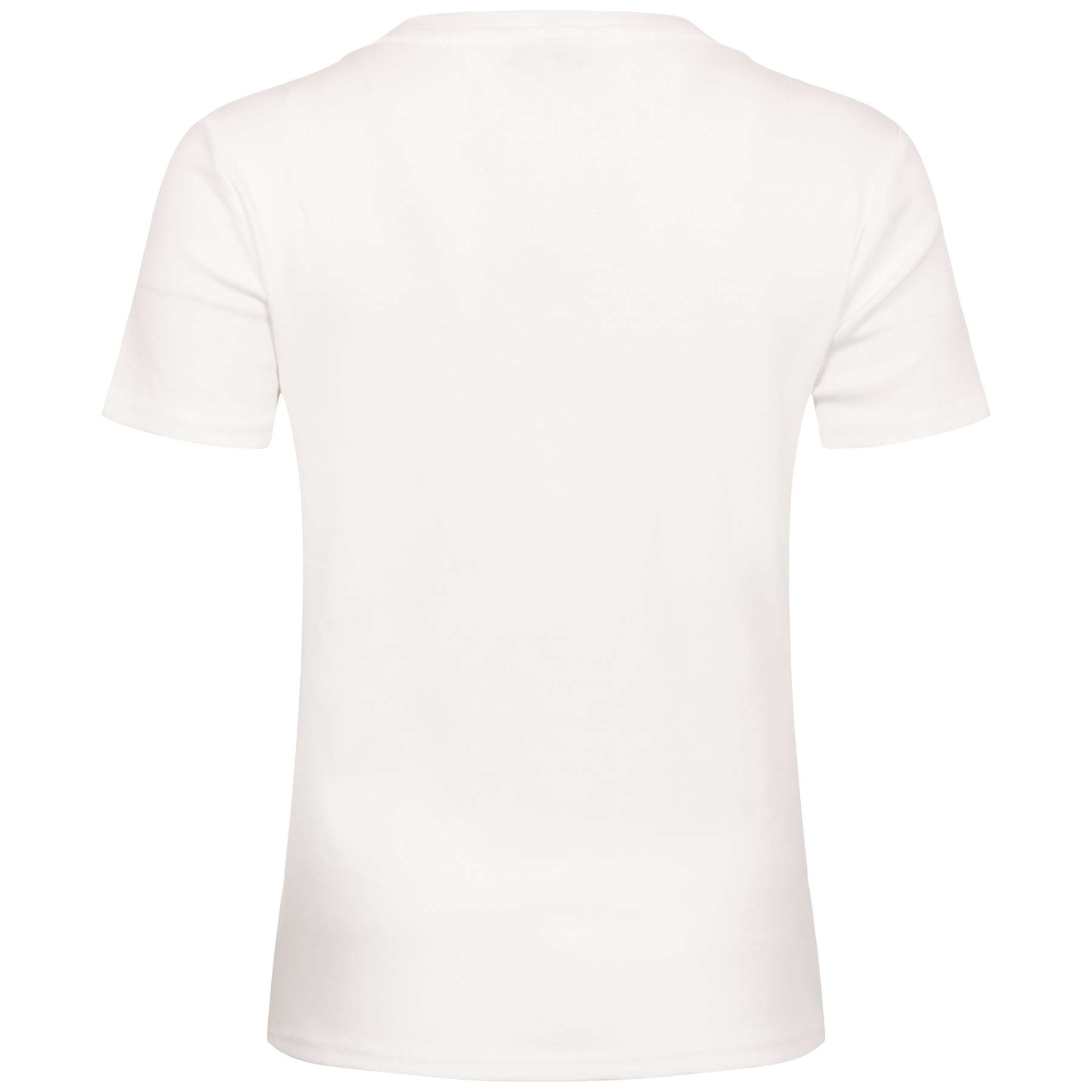 Slim Cody Rib C-NK SS - Ecru