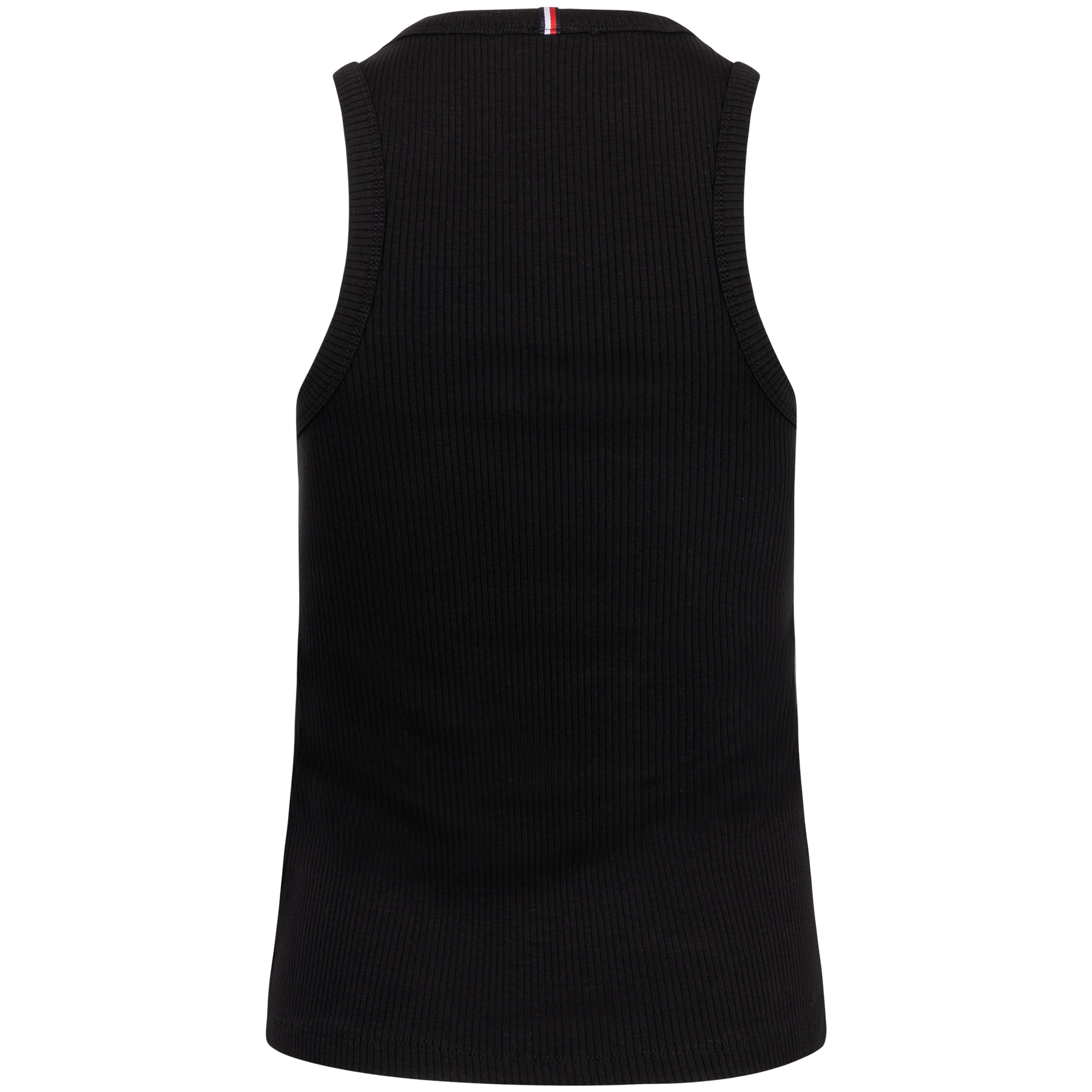 Ribbed Slim Fit Tank Top - Black