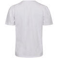 Janine Puff Tee - White