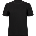 Janine Puff Tee - Black