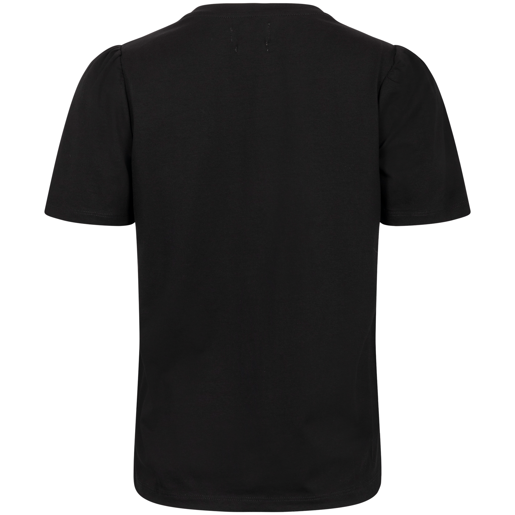 Janine Puff Tee - Black