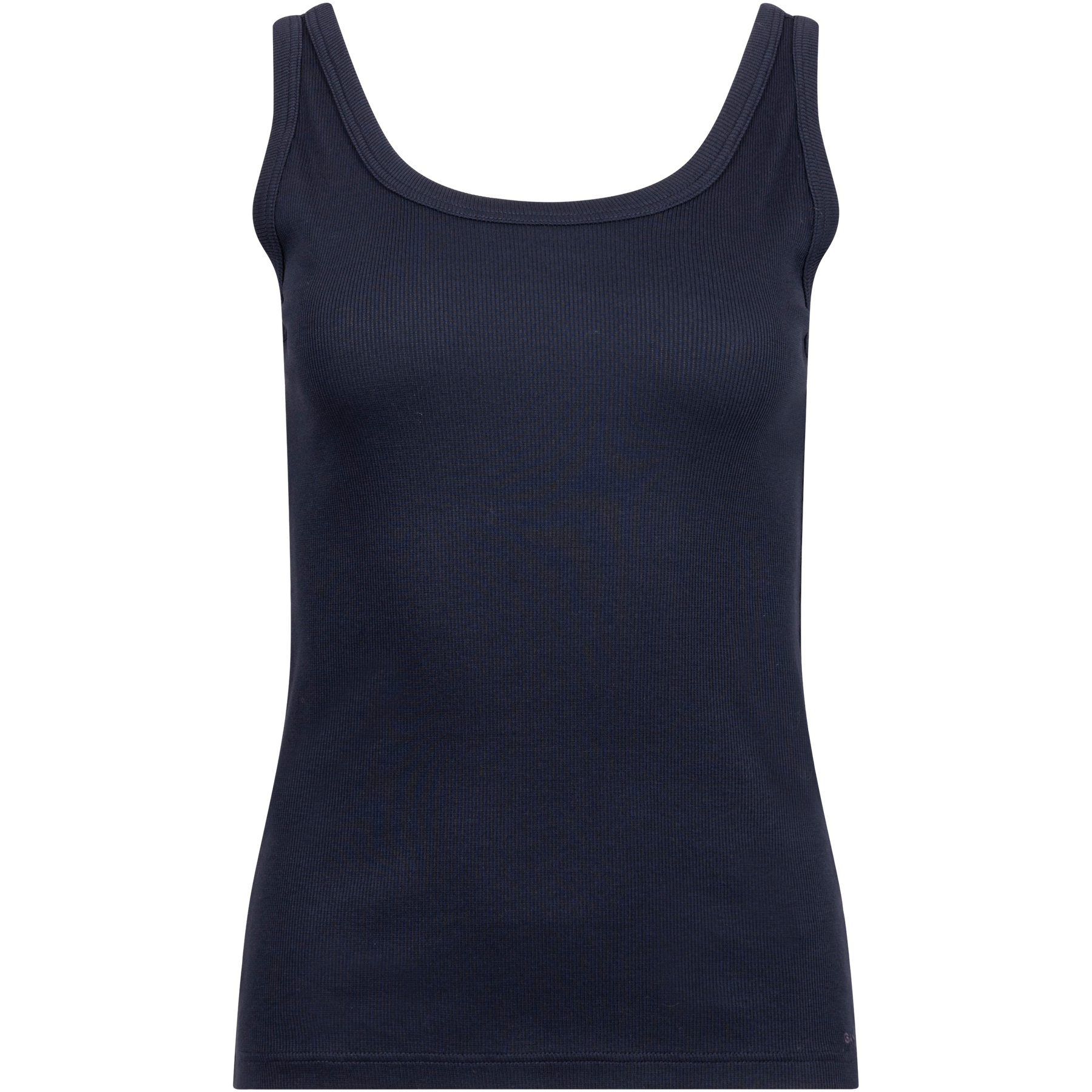 Rib Tank Top - Evening Blue