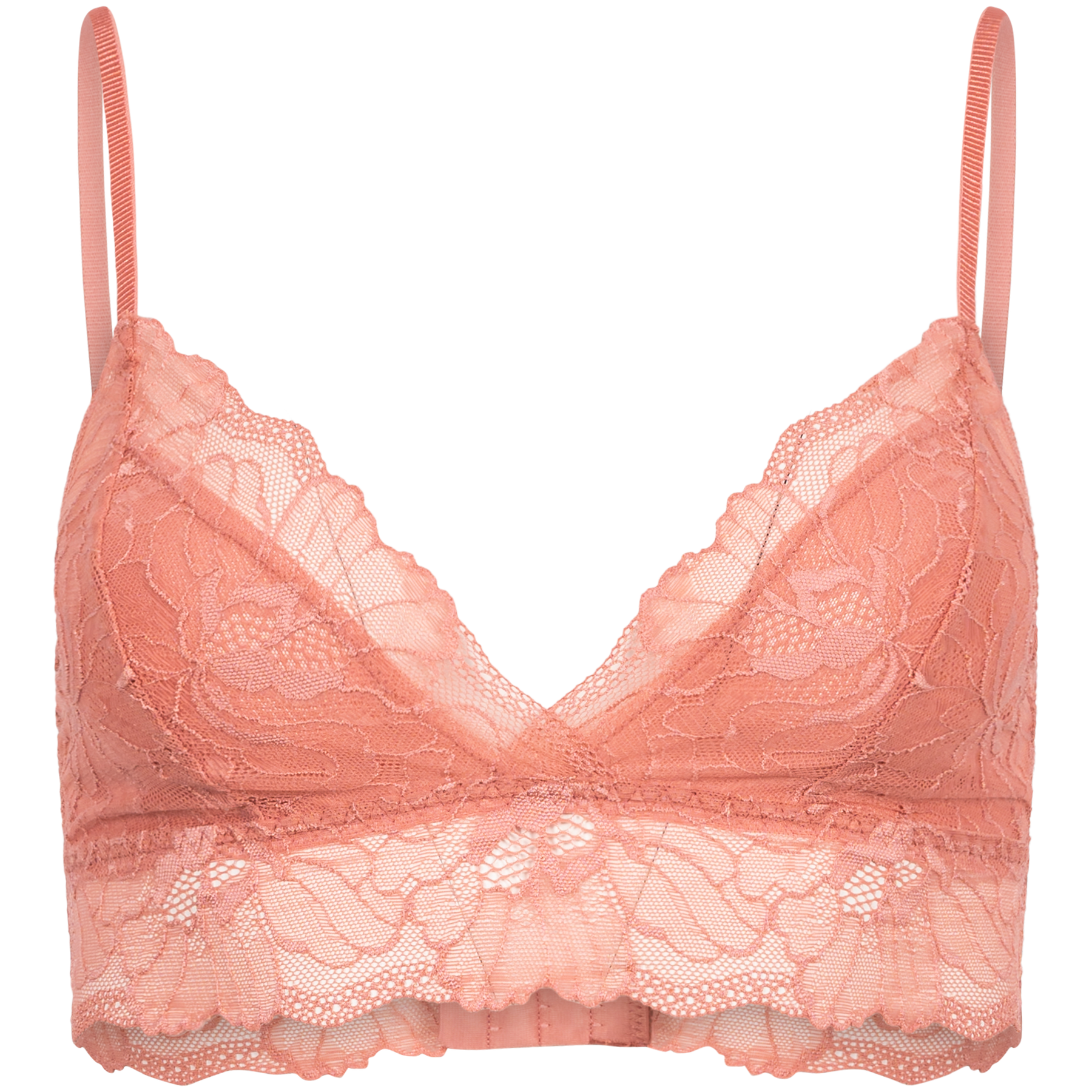 Skin Mandarine Bra - Coral Red