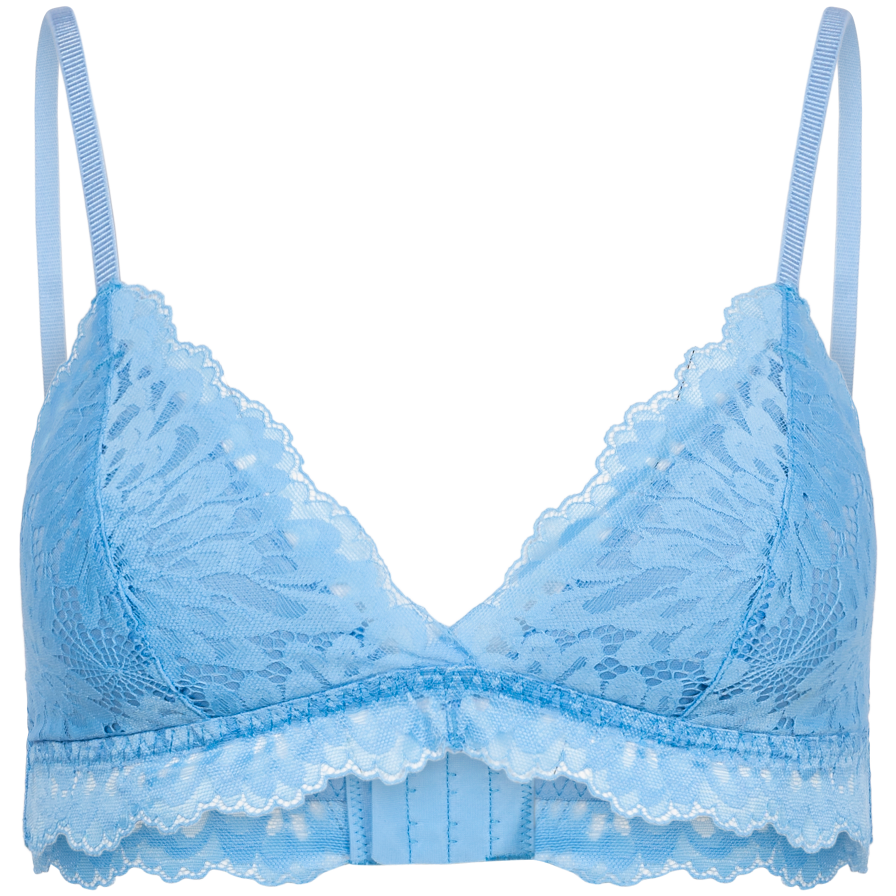 Skin Lime Bra - Blue Wave