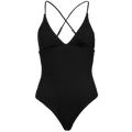 Skin Sand Crepe Swimsuit - Black