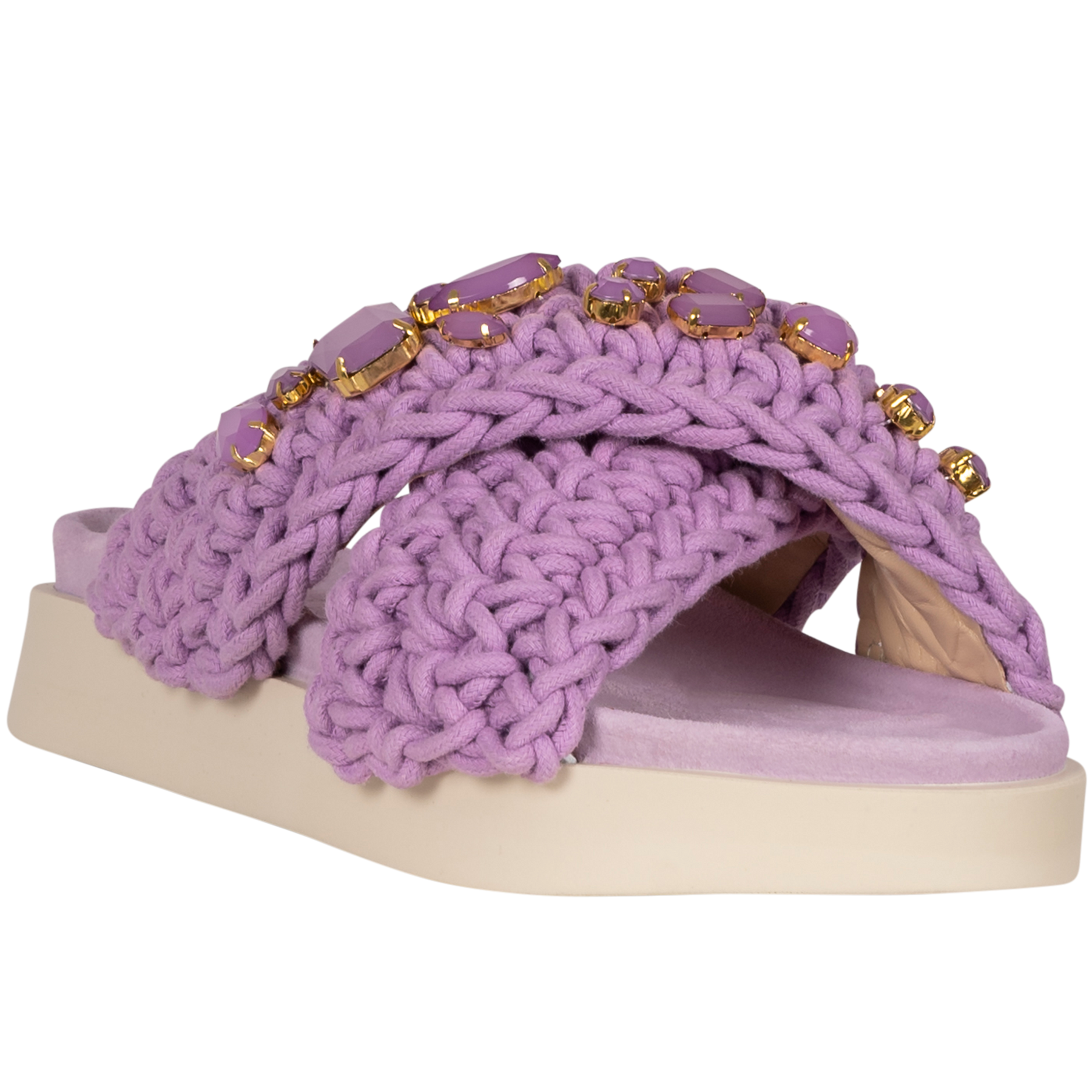 Woven Stones - Purple