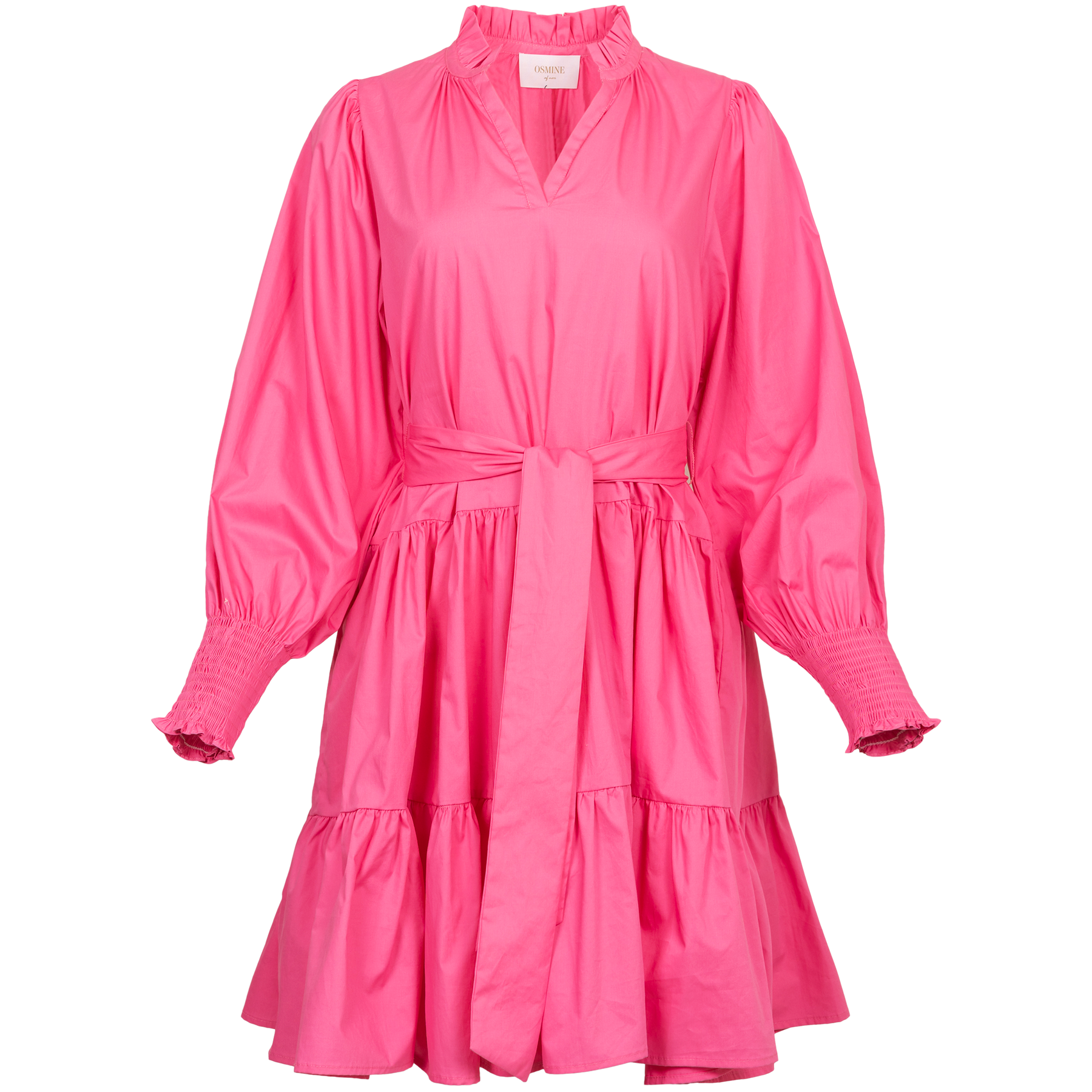 Delphine Poplin Dress - Pink