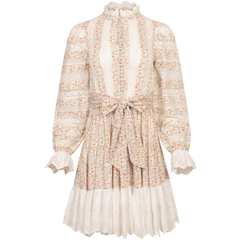 Jessica Dress - White Print