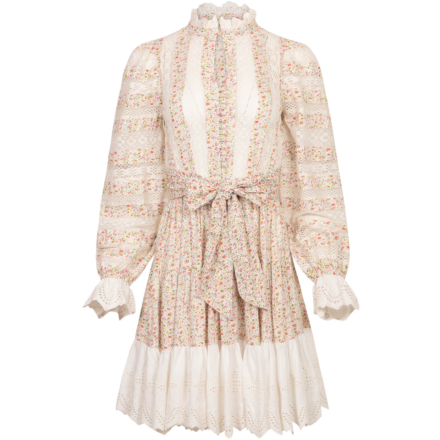 Jessica Dress - White Print