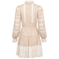 Jessica Dress - White Print