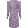 Hawaii Midiklänning - Purple Flower Print