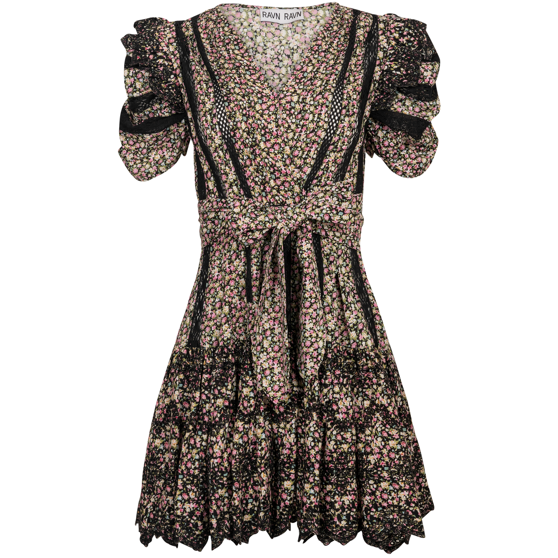Shanni Dress - Black Print