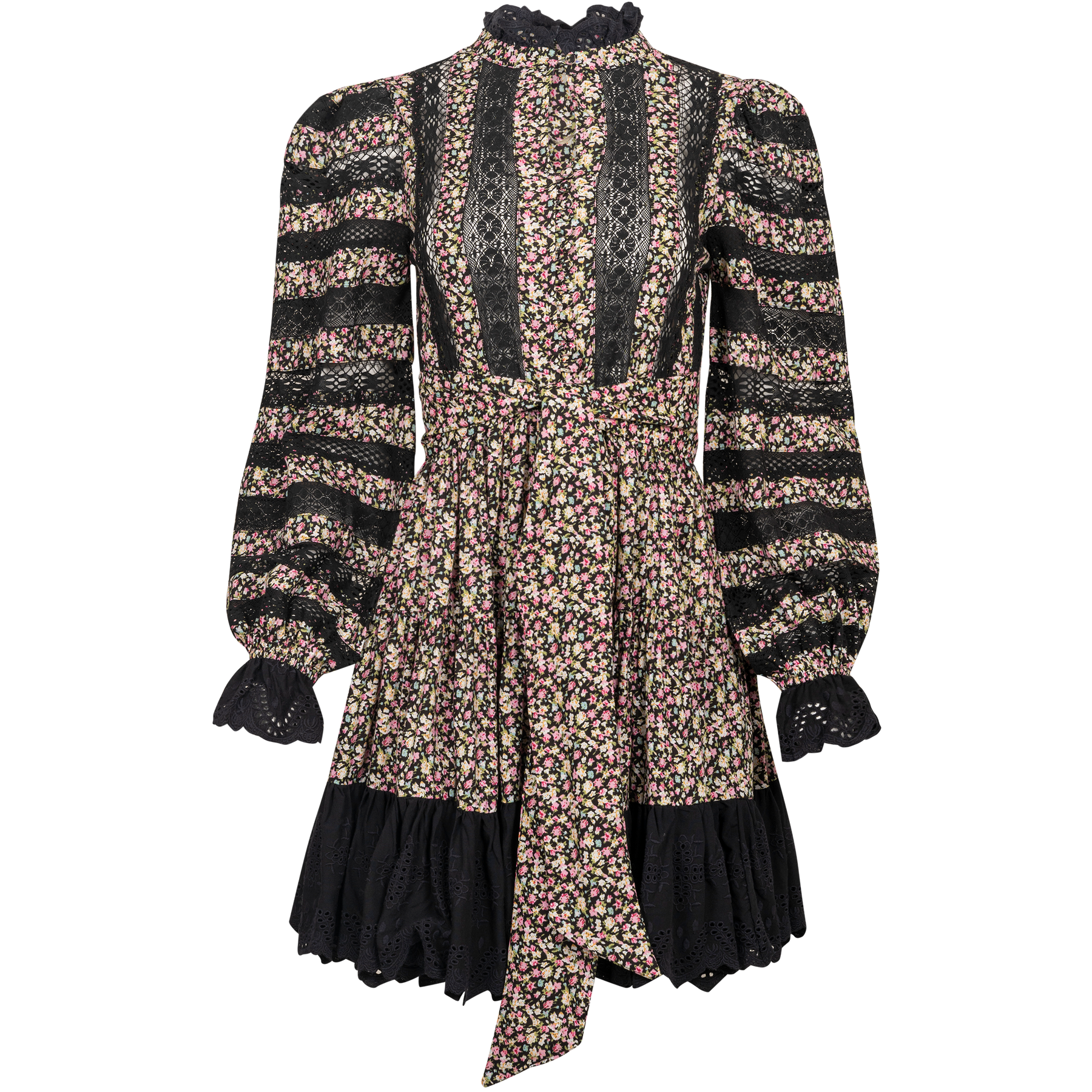 Jessica Dress - Black  Print