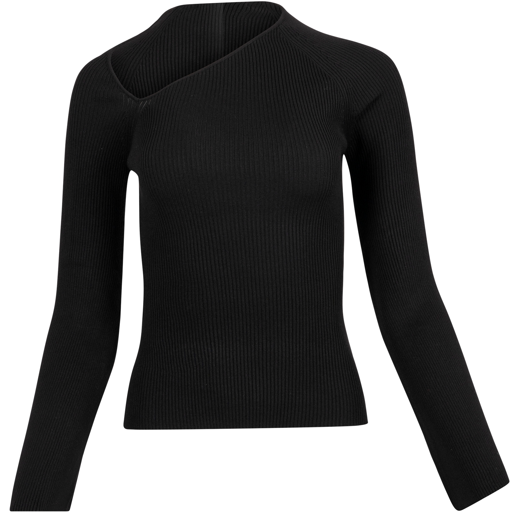 Sherry WS Knit Top - Black