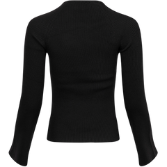 Sherry WS Knit Top - Black