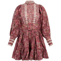Poplin Mini Dress - Paisley