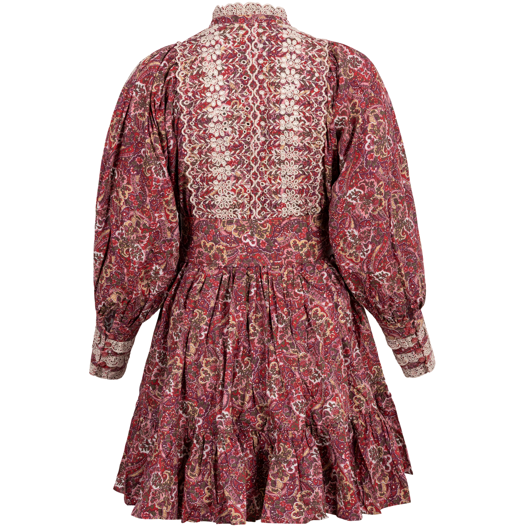 Poplin Mini Dress - Paisley