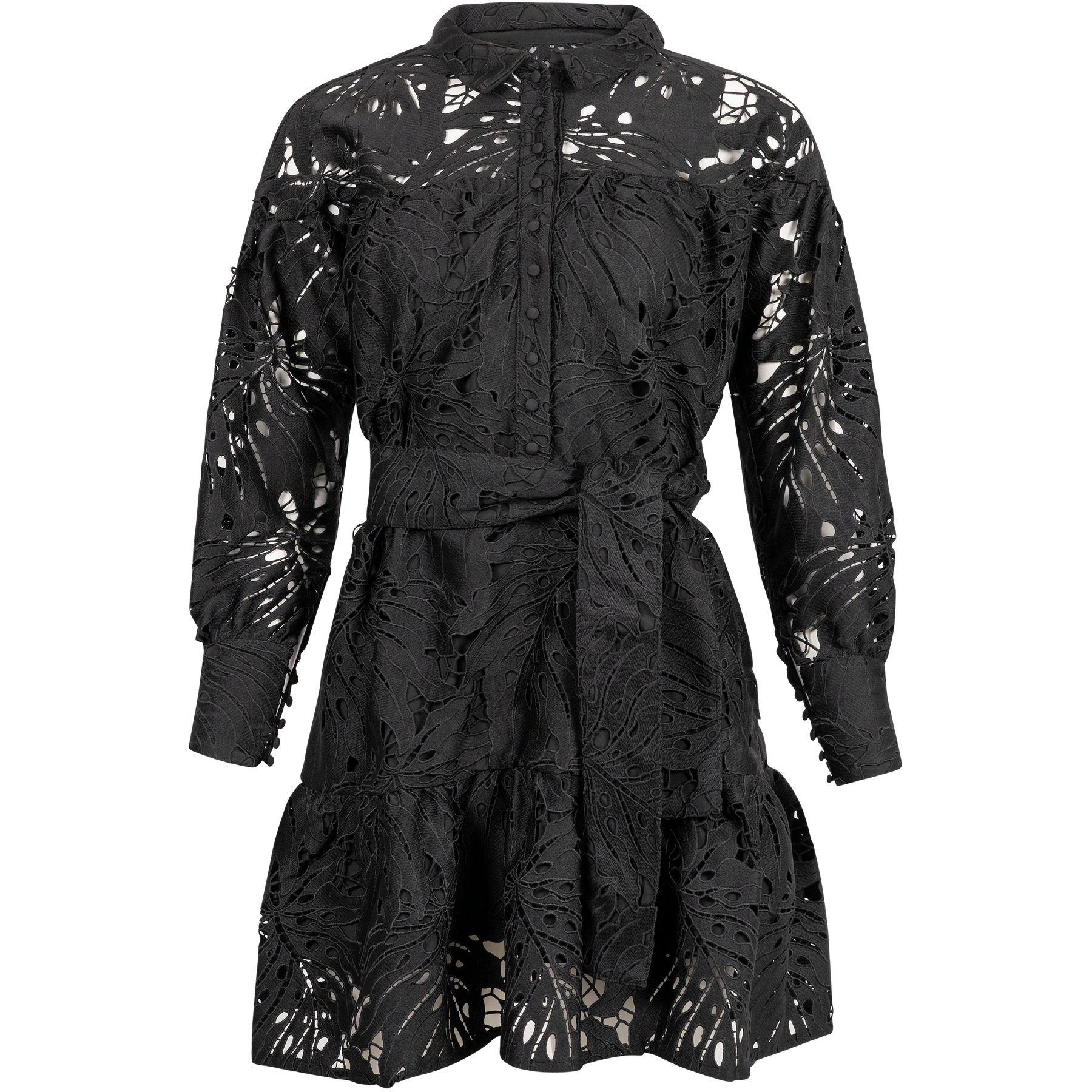 Michaela Lace Dress - Black