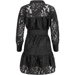 Michaela Lace Dress - Black