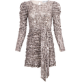 Serena Sequin Dress - Vintage Grey Sequins