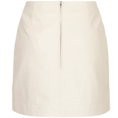 Star Skirt Croc Reb - White